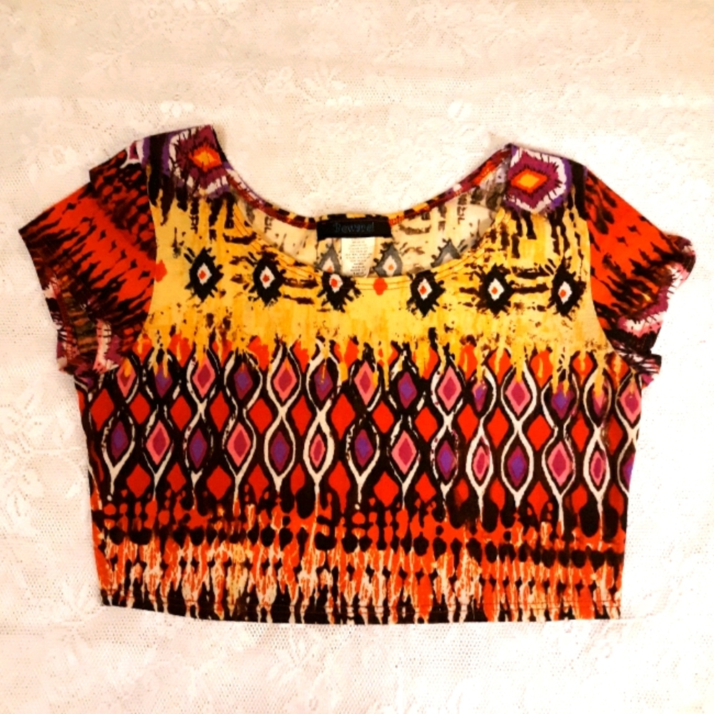 Colorful Crop Top